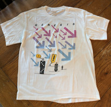 Vintage 1987 Genesis Invisible Touch Concert T shirt Unisex - see info for size