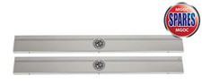 Classic MGB, MGC, GT, V8 Stainless Steel Threshold Plates Pair With Screws