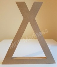 MDF CRAFT SHAPE. WOODEN HOLLOW WIGWAM