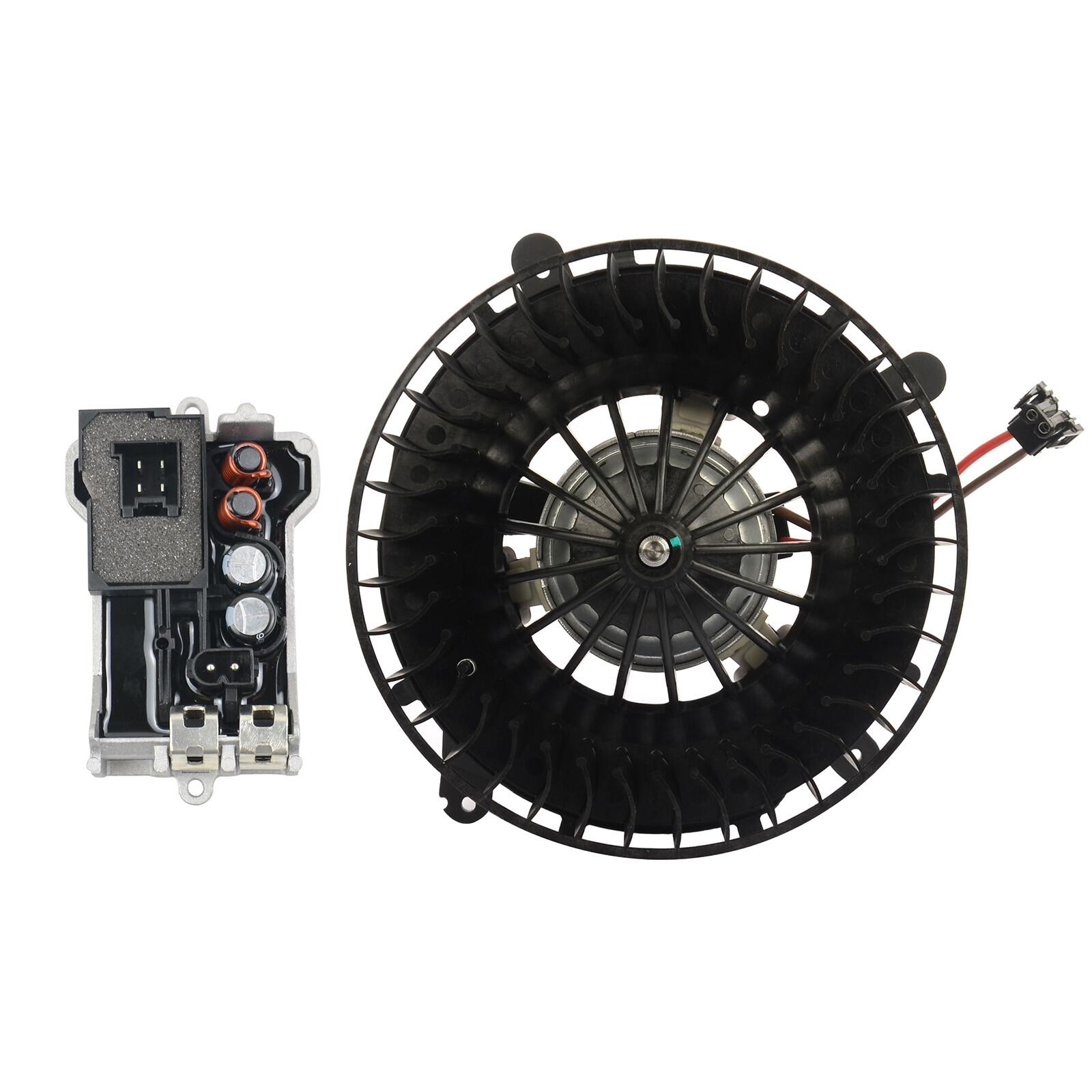 Heater Blower Motor & Regulator Resistor for Mercedes S-CLASS 