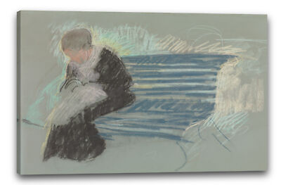 Kunstdruck Mary Cassatt - Frau auf einer Bank