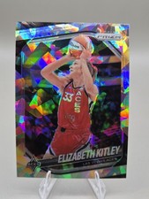 2025 Panini Prizm WNBA Elizabeth Kitley #41 Cracked Ice Prizm Las Vegas Aces 