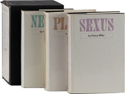 Henry Miller-THE ROSY CRUCIFIXION: SEXUS, PLEXUS, NEXUS-1965-1ST GROVE TRILOGY