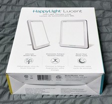 Verilux HappyLight Lucent VT22 10,000 Lux LED Therapy Lamp