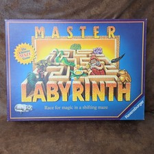 Master Labyrinth Moving Maze Board Game Ravensburger 1997 Vintage Complete