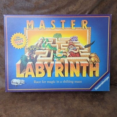 Master Labyrinth Moving Maze Board Game Ravensburger 1997 Vintage Complete
