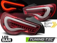 Paar RüCkleuchten Toyota GT86 12-21 LED Bar Rot Weiß - 41045974