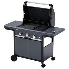 Barbecue a Gas Campingaz 3 Fuochi Select 3 EXS Griglia Piastra In Ghisa Fornello