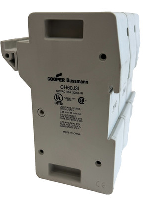 NEW COOPER BUSSMANN CH60J3I MODULAR FUSE HOLDER  600V 60AMP