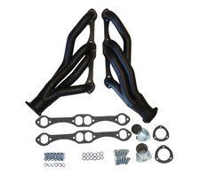 Doug's Headers D337-B: 4-Tube Clippster Header w/Hi-Temp Black Coating FITS: