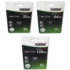 Micro SD Card 128GB/64GB/32GB Class 10 U1 MicroSDXC Memory Card Fusion5