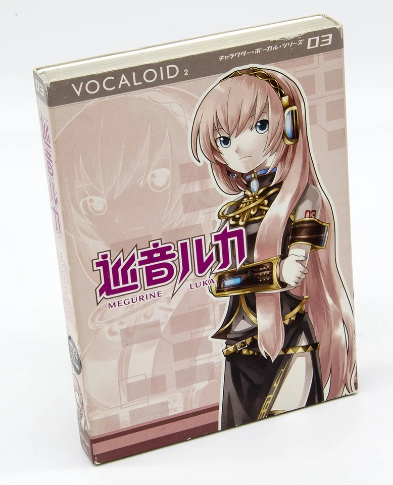 VOCALOID2 Character Vocal Series 03 Megurine Luka Windows PC Software disco r# - Imagen 2 de 4