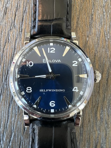 Bulova 96A242 American Clipper Automatic Blue Dial MINT