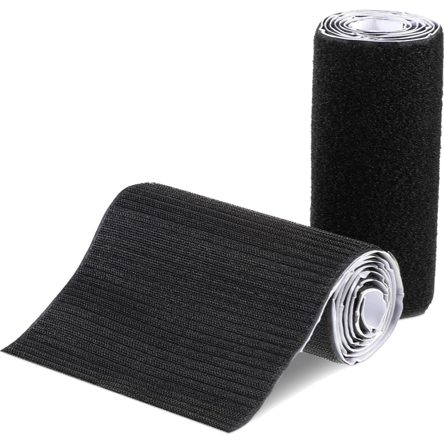 Hook Loop Tape Fastener Nylon Adhesive Double Sided Cable Ties 6 Inch 3 Yard-image