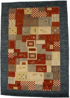 Modern Multicolor Tribal Indo-Gabbeh Oriental Area Rug Decor Carpet 6X8 ft