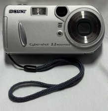 Sony Cyber-shot DSC-P72 3.2MP Digital Camera - Silver