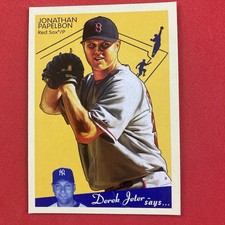 Jonathan Papelbon 2008 Upper Deck Goudey Card #29 MLB Boston Red Sox