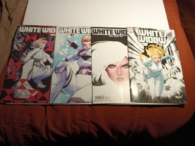 White Widow #1-4 (Marvel Comics  2024) Complete Series 9.4( 3 Variants) Nice!