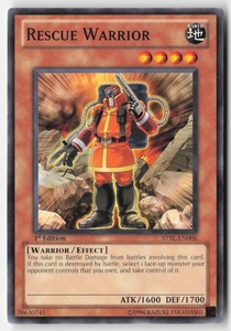 Rescue Warrior STBL-EN006 Starstrike Blast 1st Edition Common