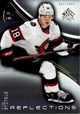 Tim Stutzle 2020-21 Upper Deck Triple Dimensions Reflections RC #32 Ottawa