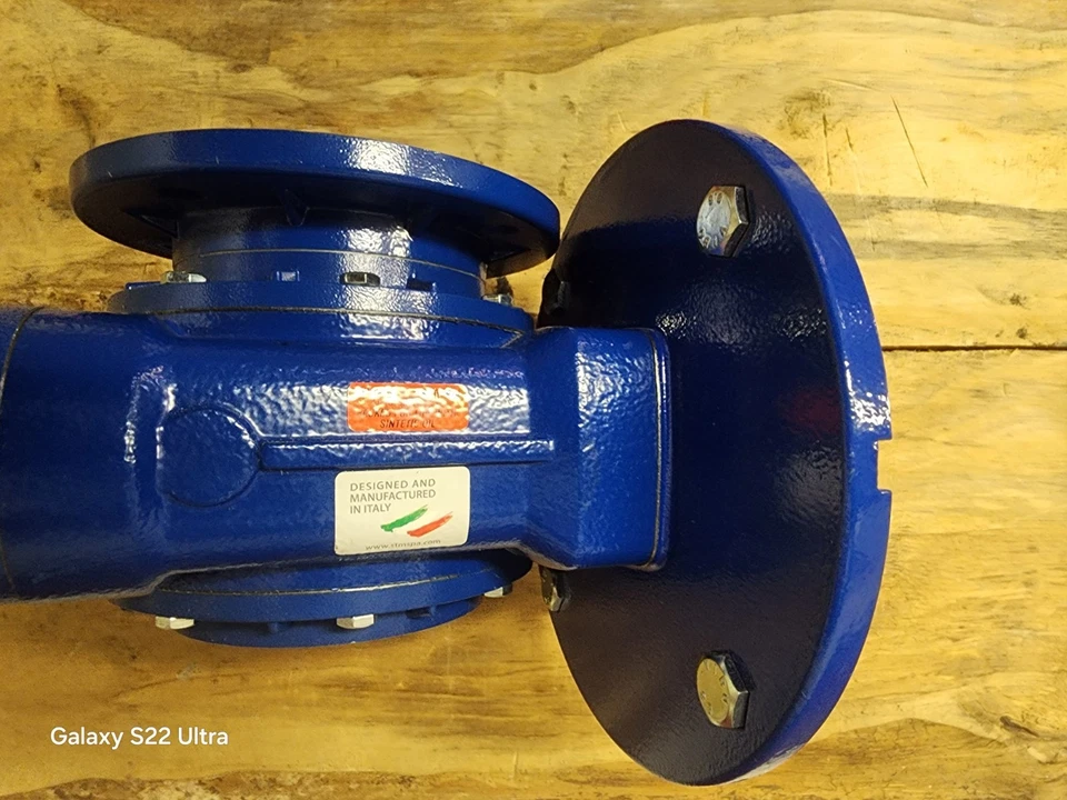 NEW 🇮🇹 STM RMI 63 F3 M1 Worm Gearbox 1:40 Flange Reducer ¾″/1″ Bore Ships🚀 - Image 3 of 4
