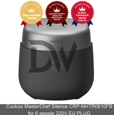 Cuckoo MasterChef Silence CRP-NHTR0610FB für 6 Personen 220V EU STECKER
