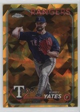 2024 Topps Chrome Update Sapphire Edition Gold 3/50 Kirby Yates #USCS302 s5q