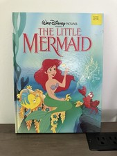 Vintage Disney Pictures The Little Mermaid Hardcover Book Disney Classic Series