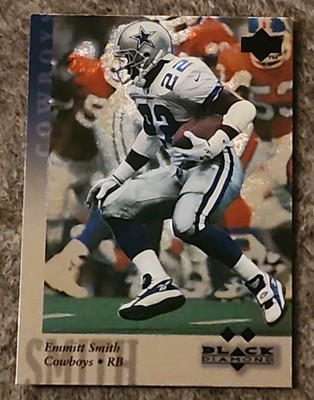 Emmitt Smith - 1997 Upper Deck Black Diamond #107 Cowboys HOF 