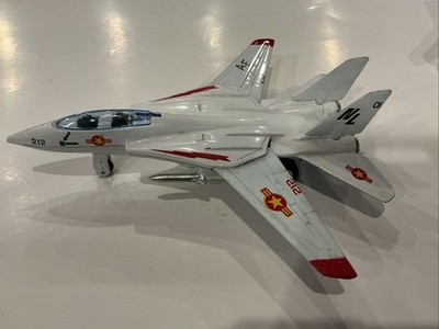 f-14 tomcat diecast Pull Back Toy 6  White