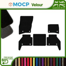 Velour Car Mats To Fit Land Rover Defender 130 Lwb 5dr 5 Seater 3pc Rear 2020...
