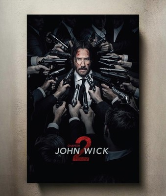 John Wick: Chapter 2 8x12 Metal Movie Poster Sign