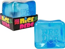AUTHENTIC  NEW NeeDoh Nice Berg Super Solid Tactile Sensory Squeeze Toy, Blue