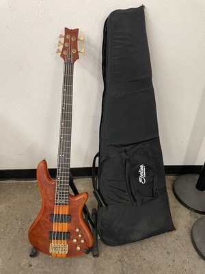 Schecter Diamond Series Stiletto Studio 5-String Bass   Honey Satin   Used