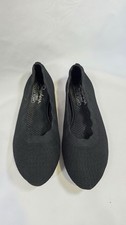 Women's Skechers, Cleo 2.0 - Love Spell Flat 158343-BLK Black Fabric Size 9.5
