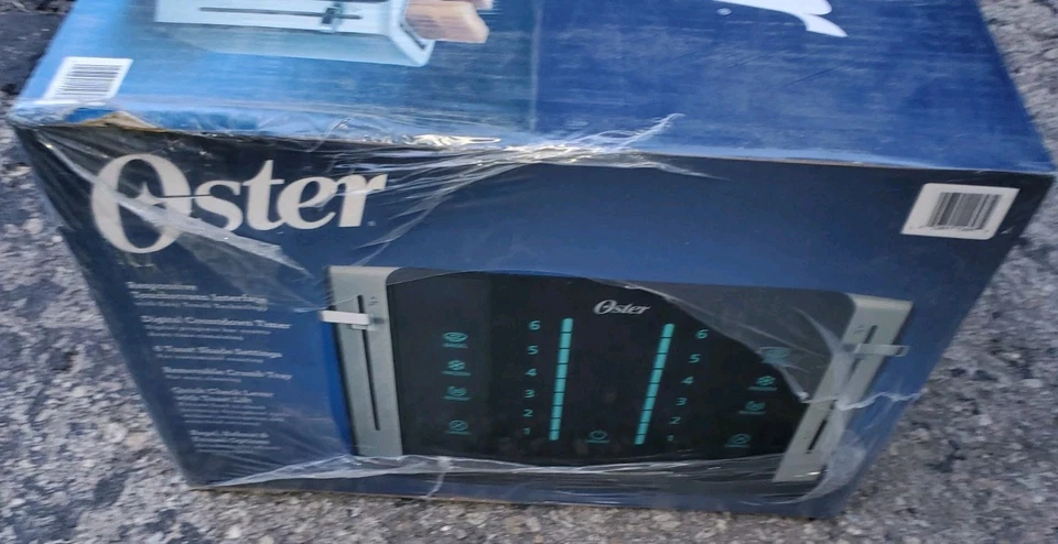 Oster 4-Slice Touch Screen Toaster, Digital Timer, 6 Shades, Stainless Steel NIB - Image 3 of 4