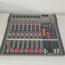 Depusheng DX8 Professional Mixer Sound Console 8 Channel Desk System Computer UK