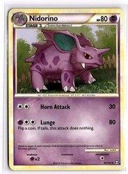 Nidorino 46/102 HGSS Triumphant Uncommon