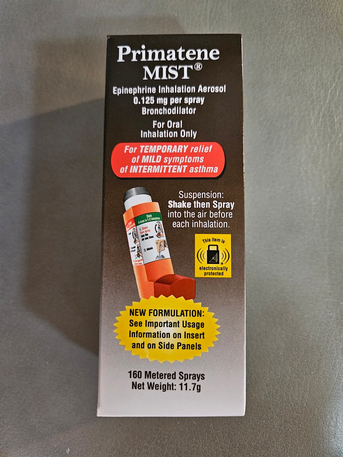 Primatene Mist Epinephrine Inhalation Aerosol Bronchodilator - 11.7 g