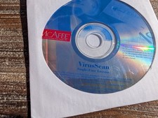 McAfee VirusScan Software CD Single-user License Antivirus PC