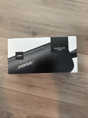 Bose 865983-0100 SoundLink Flex Portable Bluetooth Speaker, Black Brand New Seal