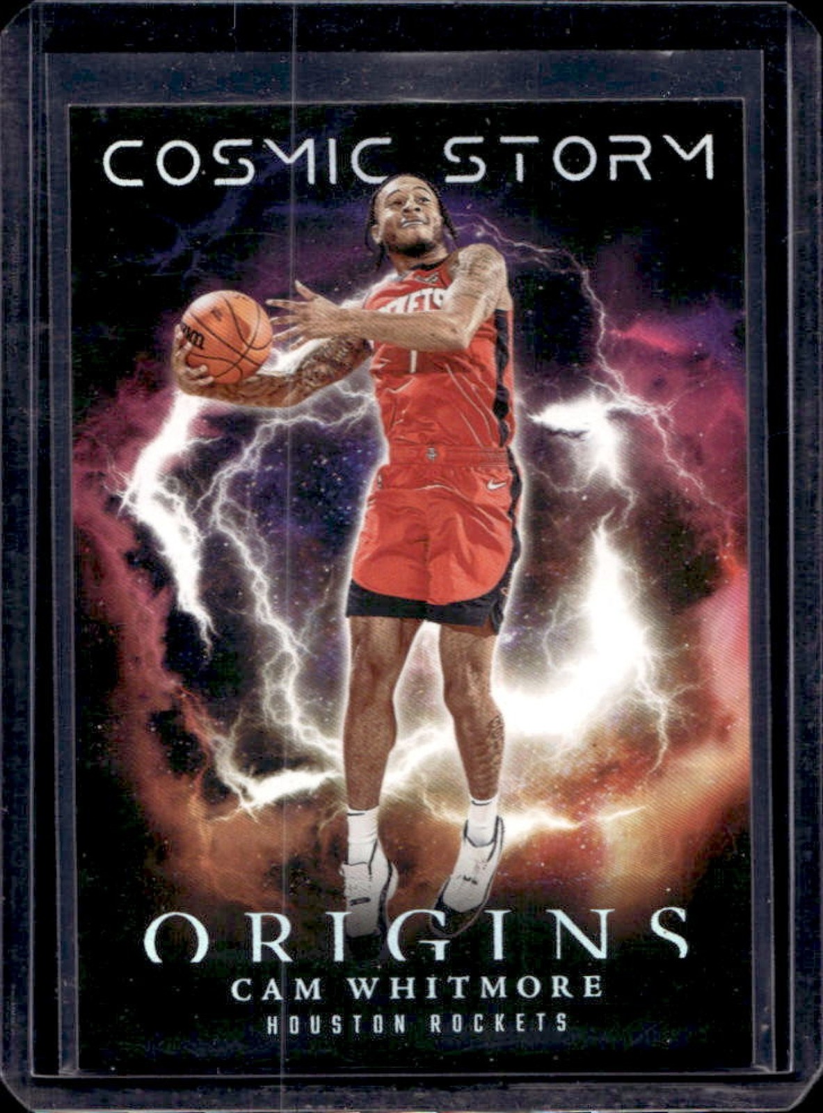 2023-24 Origins Cam Whitmore Cosmic Storm Rookie RC #20 Rockets