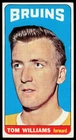 1964 Topps Hockey #58 Tom Williams SP Boston Bruins EX/EXMINT No Creases