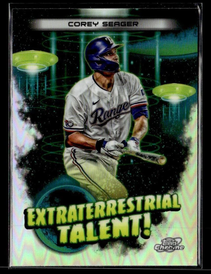 Corey Seager trading card