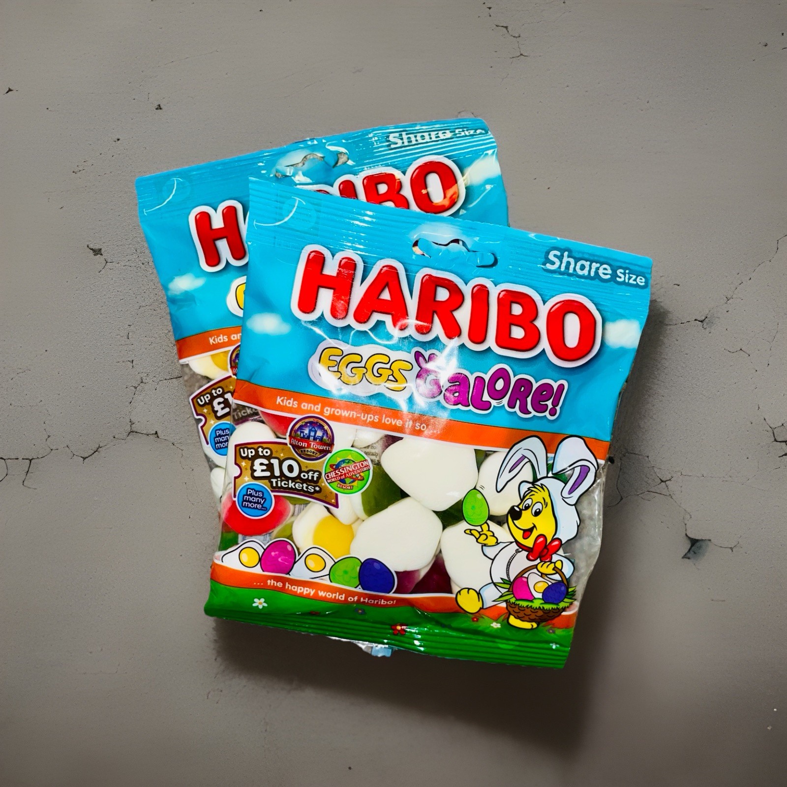 160g One Bag Haribo Eggs Galore Share Size Easter Candy Sweets Treats