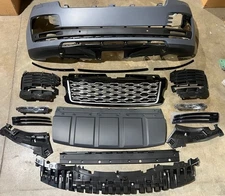 2018-2022 Range Rover L405 Front Bumper Complete Assembly Grille Valance Lights