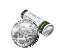 2014-D  Great Smoky Mountains National Park Quarter 25c, Denver - TENNESSEE