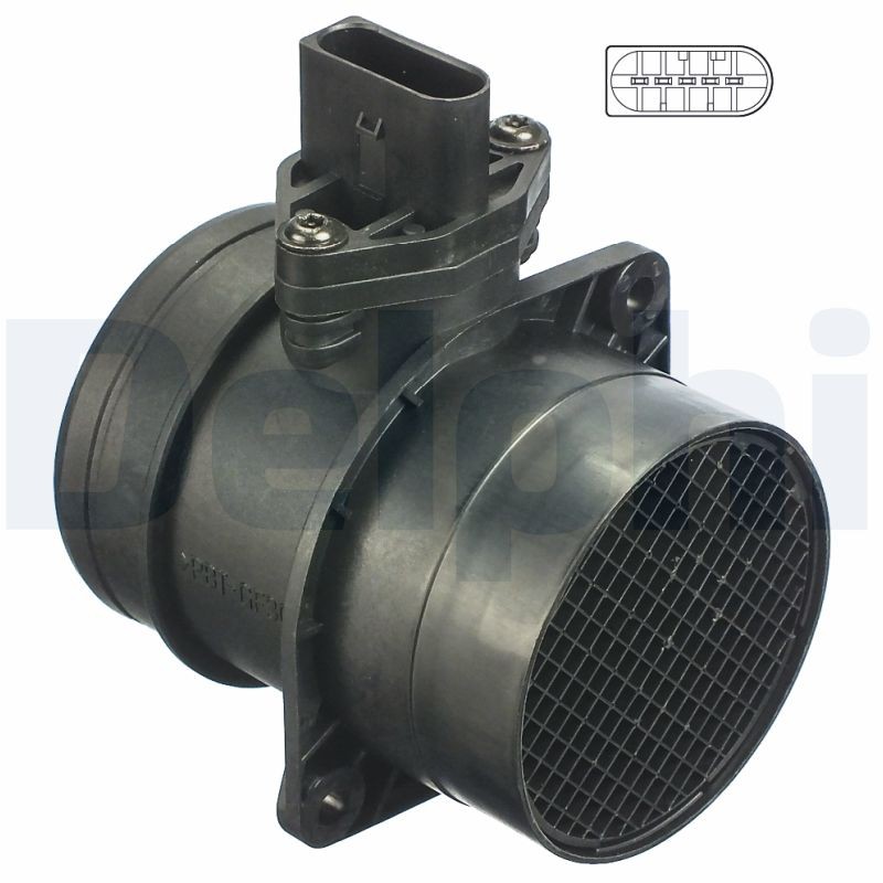 AF10262-12B1 DELPHI Mass Air Flow Sensor for AUDI,SEAT