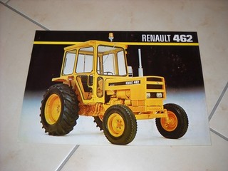 RENAULT TRACTEUR 462 PROSPECTUS
