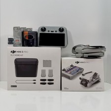DJI Mini 3 Pro + Fly More Combo + DJI RC + 3 Batteries + ND Filters + SD & More